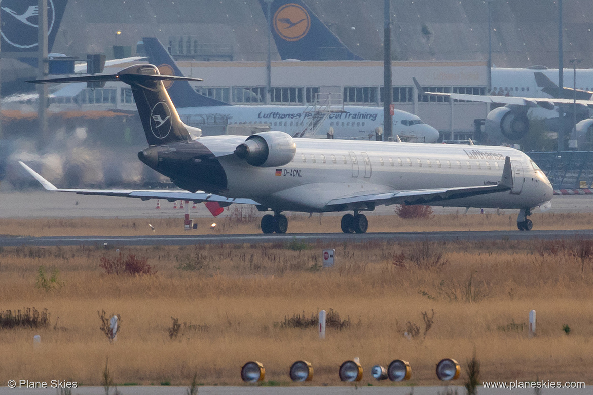 Lufthansa CityLine Canadair CRJ-900 D-ACNL at Frankfurt am Main International Airport (EDDF/FRA) Lufthansa CityLine Canadair CRJ-900 D-ACNL at Frankfurt am Main International Airport (EDDF/FRA)