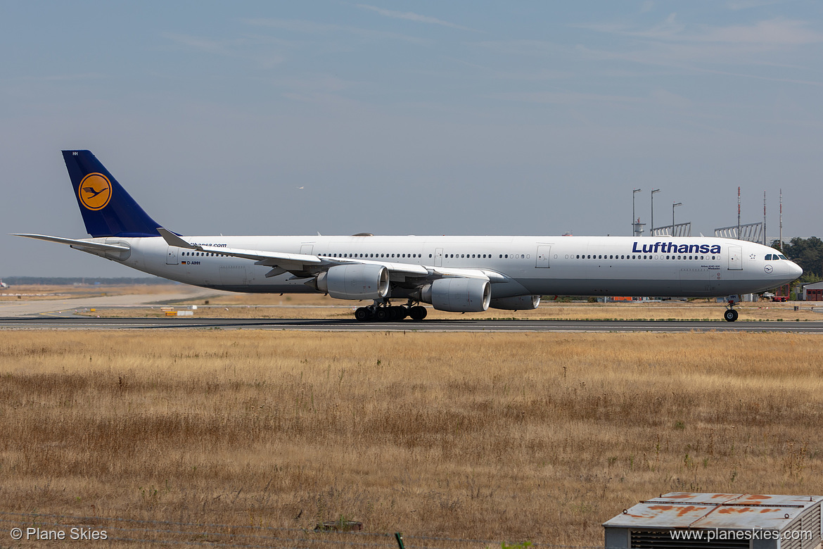 Lufthansa Airbus A340-600 D-AIHH at Frankfurt am Main International Airport (EDDF/FRA)