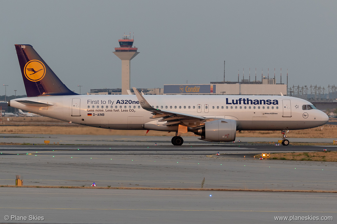 Lufthansa Airbus A320neo D-AINB at Frankfurt am Main International Airport (EDDF/FRA)