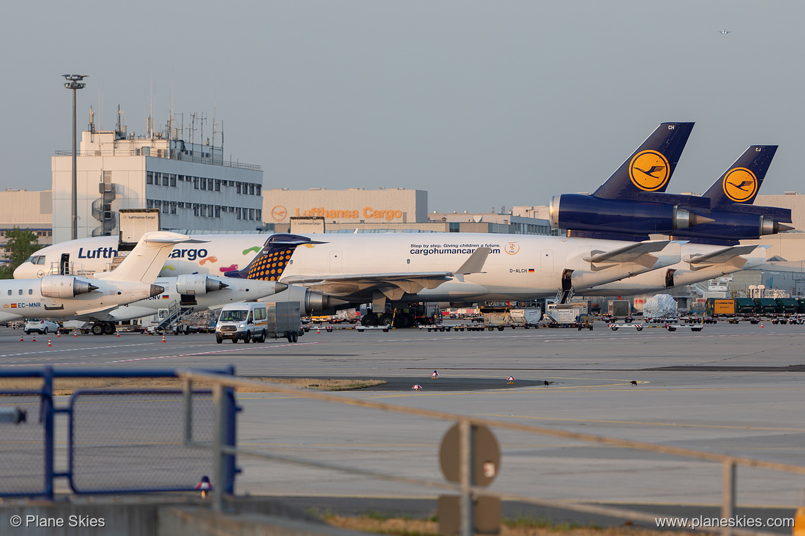 Lufthansa Cargo McDonnell Douglas MD-11F D-ALCH at Frankfurt am Main International Airport (EDDF/FRA)