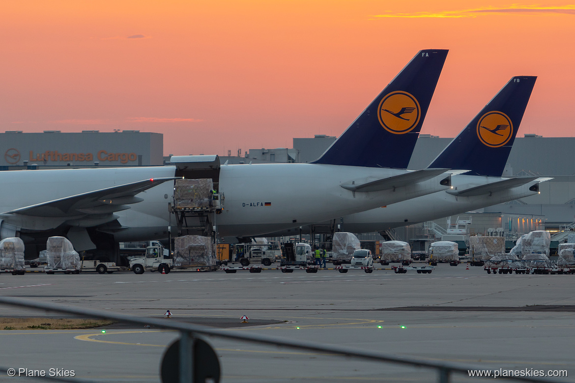 Lufthansa Cargo Boeing 777F D-ALFA at Frankfurt am Main International Airport (EDDF/FRA) Lufthansa Cargo Boeing 777F D-ALFA at Frankfurt am Main International Airport (EDDF/FRA)