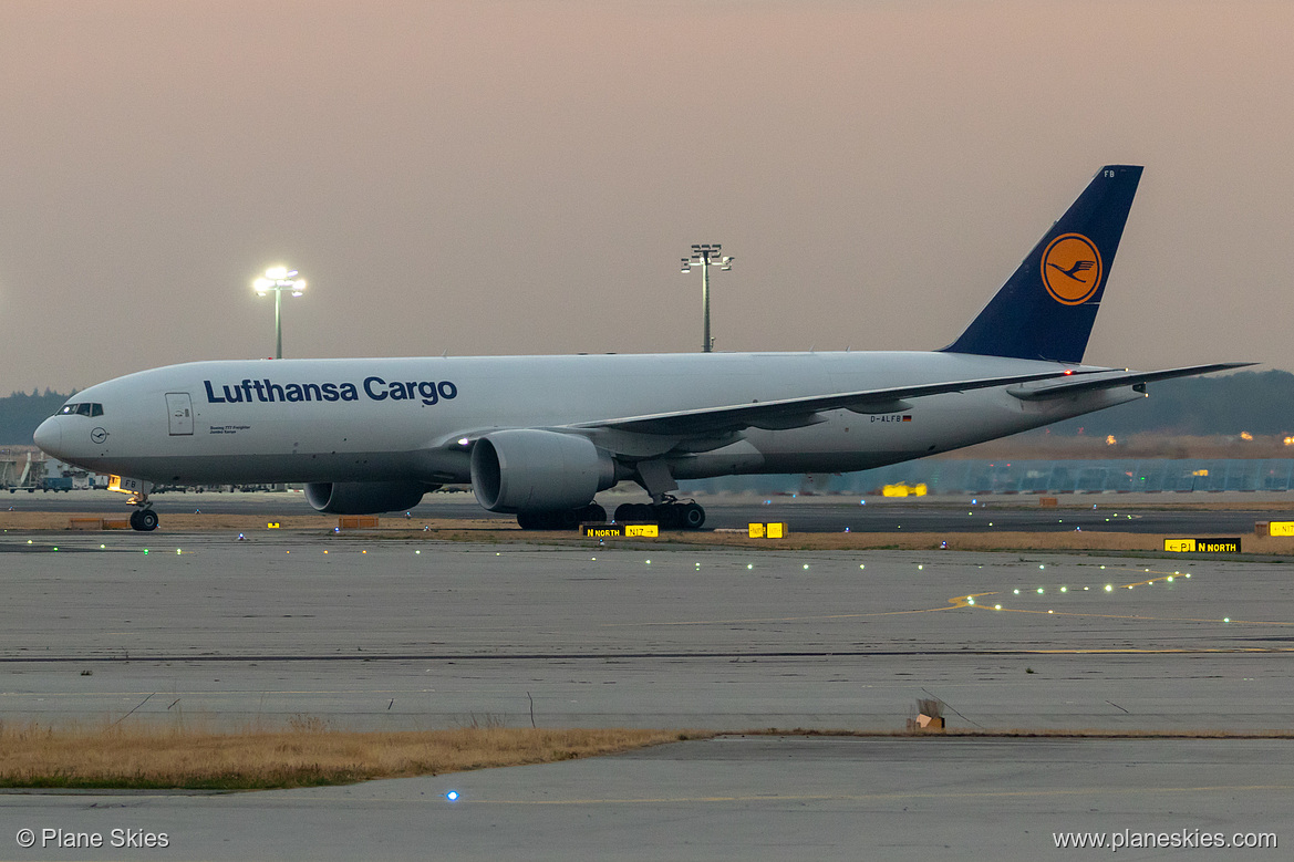 Lufthansa Cargo Boeing 777F D-ALFB at Frankfurt am Main International Airport (EDDF/FRA)