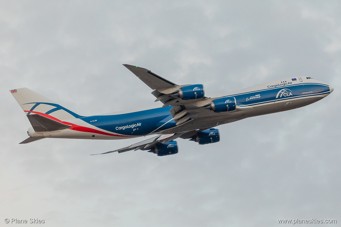 CargoLogicAir Boeing 747-8F G-CLAB at Frankfurt am Main International Airport (EDDF/FRA)