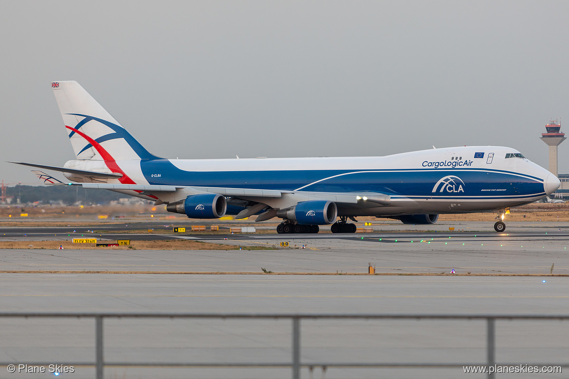 CargoLogicAir Boeing 747-400ERF G-CLBA at Frankfurt am Main International Airport (EDDF/FRA)