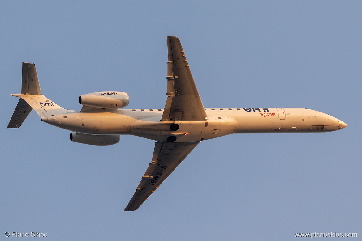 BMI Regional Embraer ERJ-145 G-EMBI at Frankfurt am Main International Airport (EDDF/FRA)