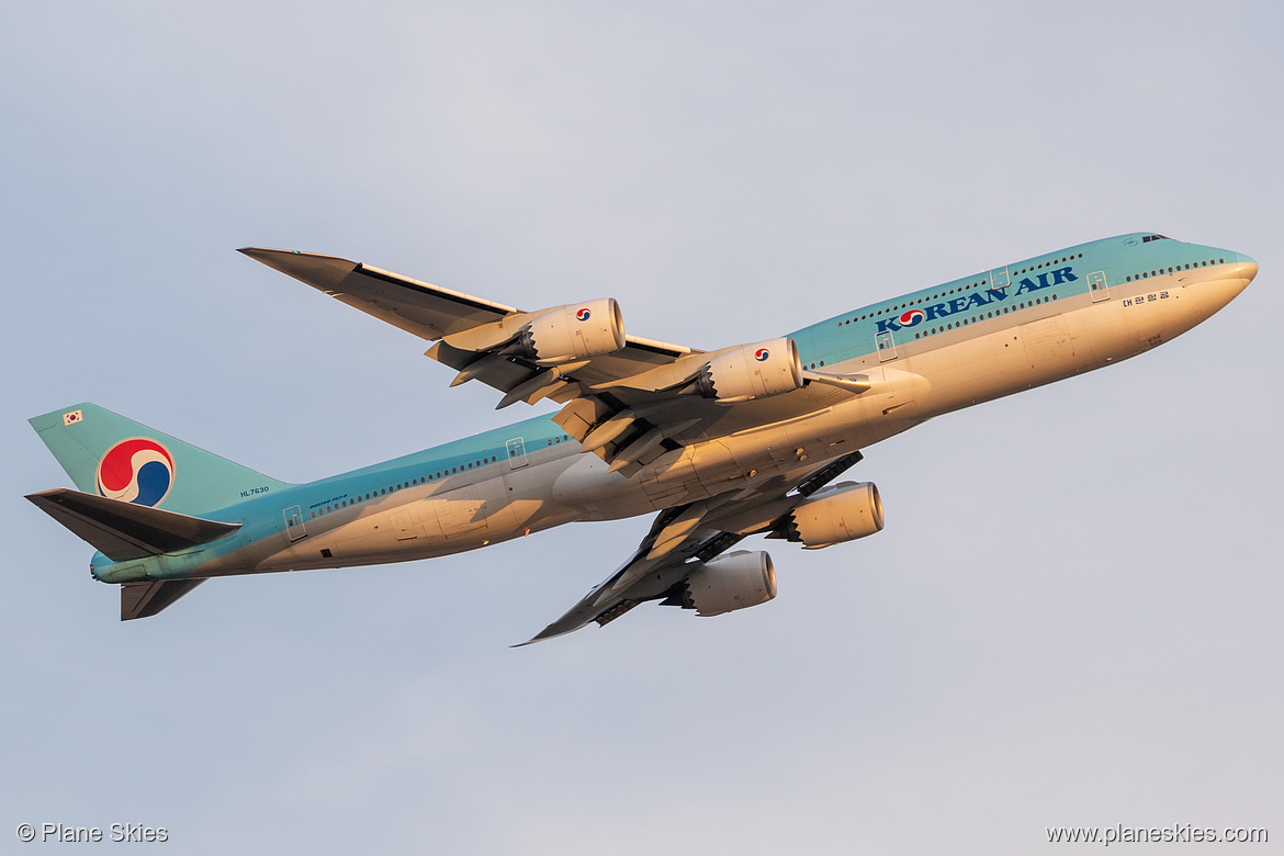 Korean Air Boeing 747-8i HL7630 at Frankfurt am Main International Airport (EDDF/FRA)