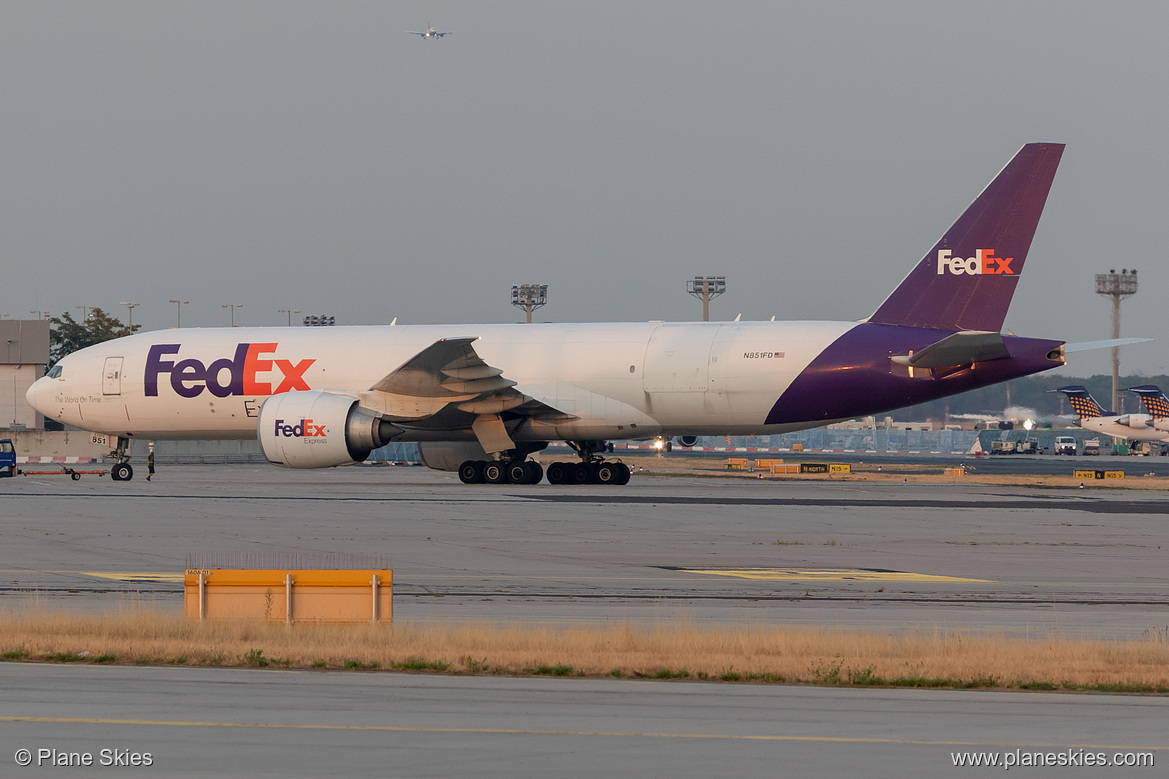 FedEx Boeing 777F N851FD at Frankfurt am Main International Airport (EDDF/FRA)