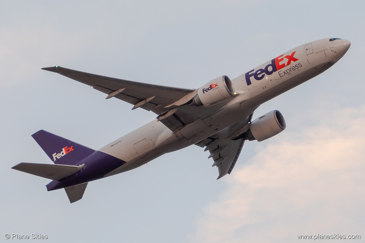 FedEx Boeing 777F N851FD at Frankfurt am Main International Airport (EDDF/FRA)