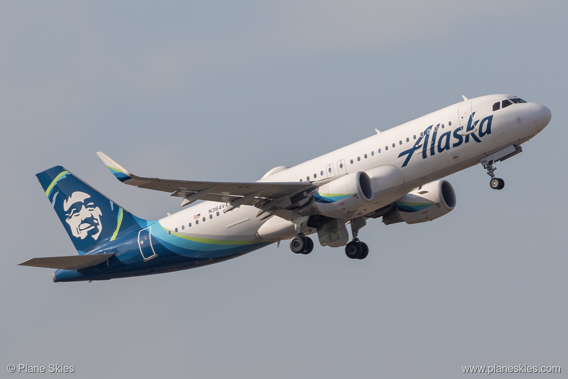 Alaska Airlines Airbus A320-200 N364VA at Portland International Airport (KPDX/PDX)