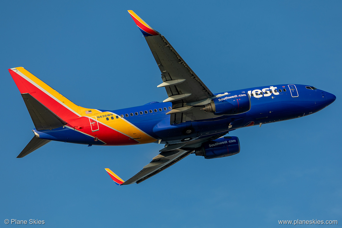 Southwest Airlines Boeing 737-700 N436WN at Portland International Airport (KPDX/PDX) Southwest Airlines Boeing 737-700 N436WN at Portland International Airport (KPDX/PDX)