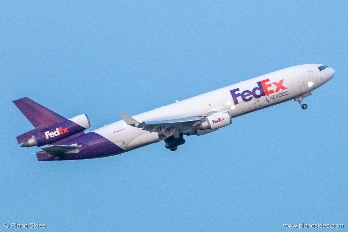 FedEx McDonnell Douglas MD-11F N597FE at Portland International Airport (KPDX/PDX)