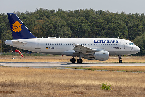 Lufthansa Airbus A319-100 D-AIBD at Frankfurt am Main International Airport (EDDF/FRA)