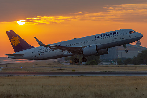 Lufthansa Airbus A320neo D-AINA at Frankfurt am Main International Airport (EDDF/FRA)