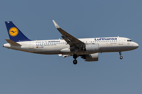 Lufthansa Airbus A320neo D-AINB at Frankfurt am Main International Airport (EDDF/FRA)