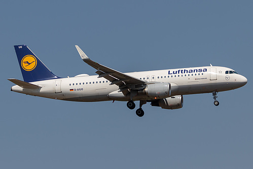 Lufthansa Airbus A320-200 D-AIUO at Frankfurt am Main International Airport (EDDF/FRA)