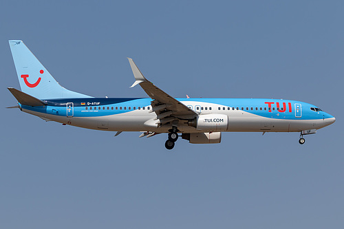 TUI fly Deutschland Boeing 737-800 D-ATUF at Frankfurt am Main International Airport (EDDF/FRA) TUI fly Deutschland Boeing 737-800 D-ATUF at Frankfurt am Main International Airport (EDDF/FRA)