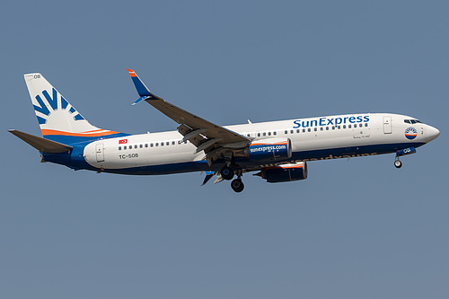 SunExpress Boeing 737-800 TC-SOB at Frankfurt am Main International Airport (EDDF/FRA)