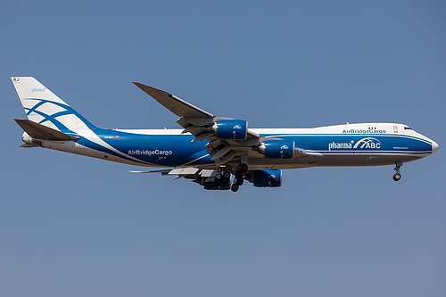AirBridge Cargo Boeing 747-8F VQ-BRJ at Frankfurt am Main International Airport (EDDF/FRA) AirBridge Cargo Boeing 747-8F VQ-BRJ at Frankfurt am Main International Airport (EDDF/FRA)