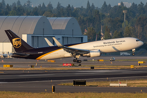 UPS Airlines Boeing 767-300F N348UP at Portland International Airport (KPDX/PDX) UPS Airlines Boeing 767-300F N348UP at Portland International Airport (KPDX/PDX)