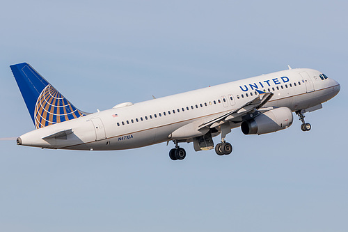 United Airlines Airbus A320-200 N471UA at Portland International Airport (KPDX/PDX) United Airlines Airbus A320-200 N471UA at Portland International Airport (KPDX/PDX)