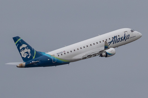 Horizon Air Embraer ERJ-175 N623QX at Portland International Airport (KPDX/PDX)