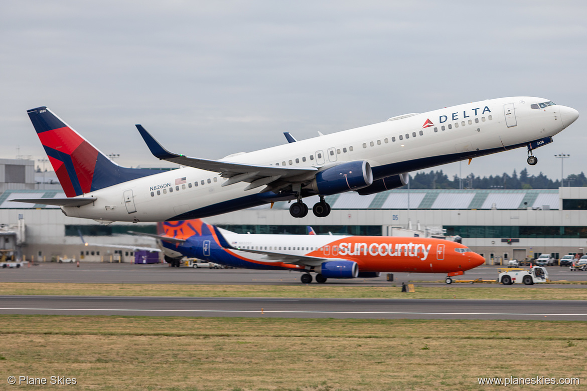 Delta Air Lines Boeing 737-900ER N826DN at Portland International Airport (KPDX/PDX)