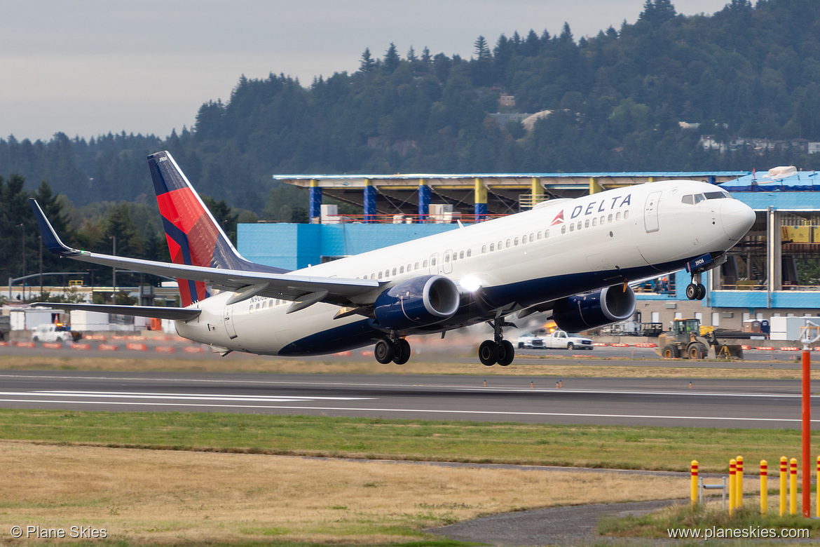 Delta Air Lines Boeing 737-900ER N906DN at Portland International Airport (KPDX/PDX)
